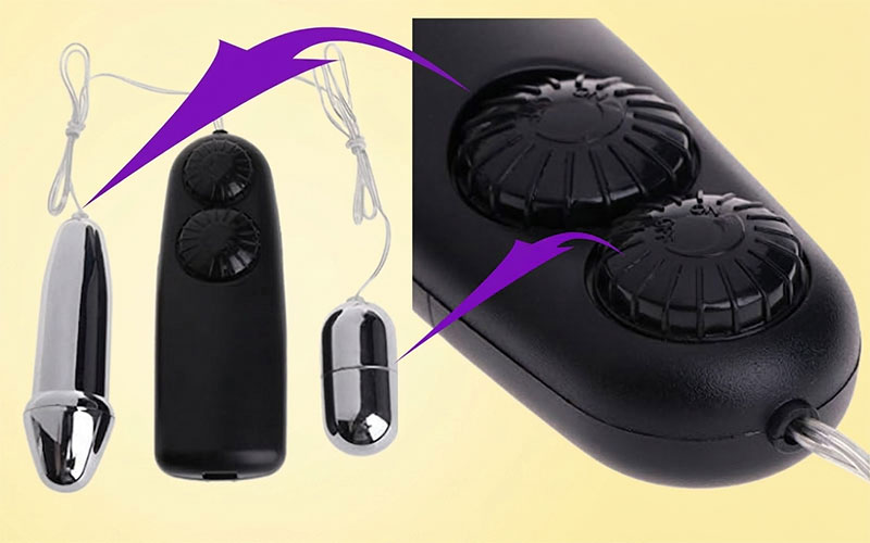 Nơi bán Trứng rung tình yêu 2 đầu inox 3 pin  hàng mới về